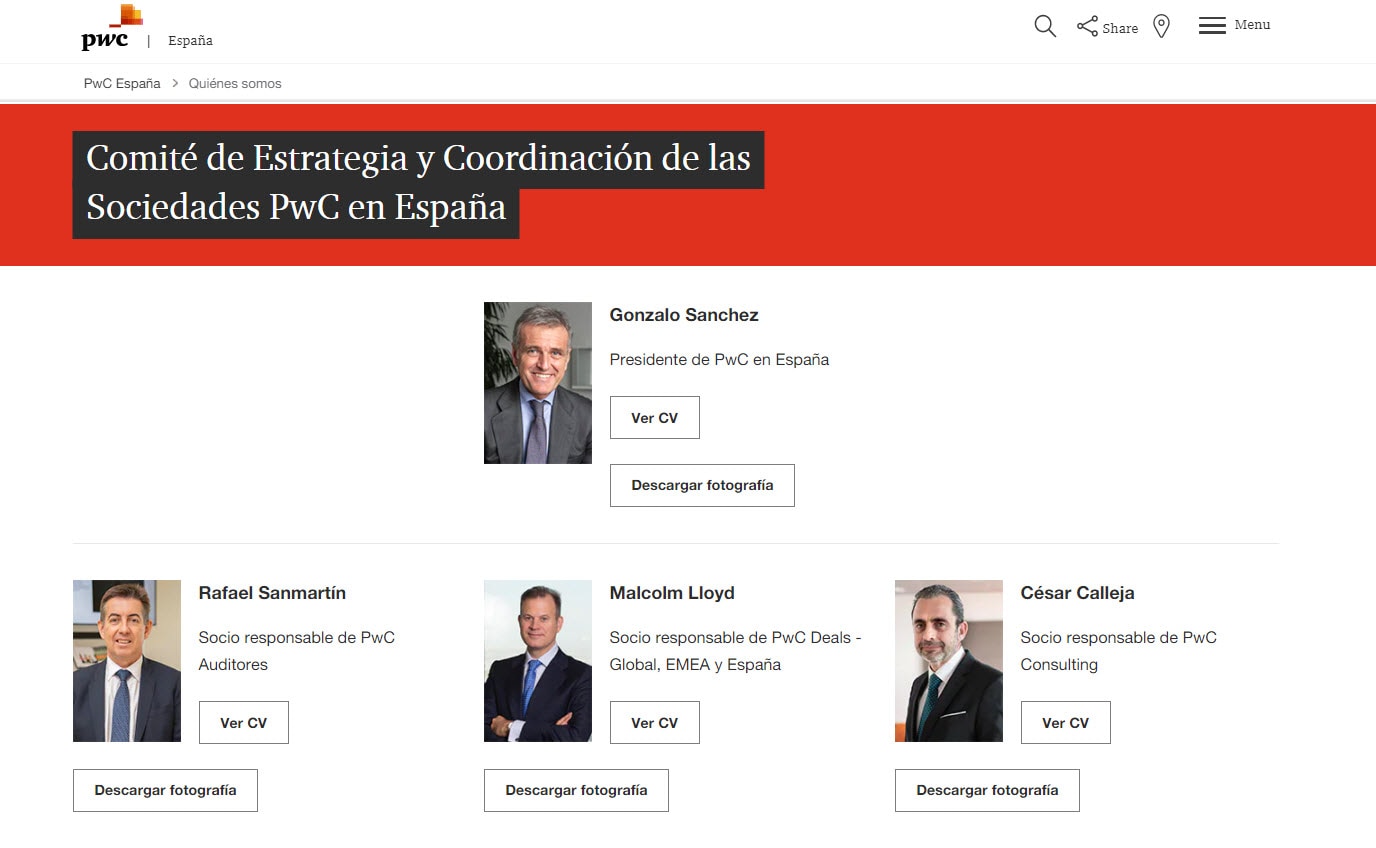 Ejecutiva PwC España